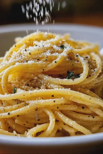 Authentic Cacio e Pepe