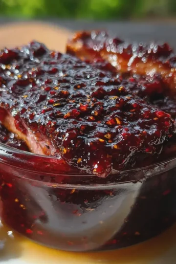 Smoky Blackberry BBQ Sauce