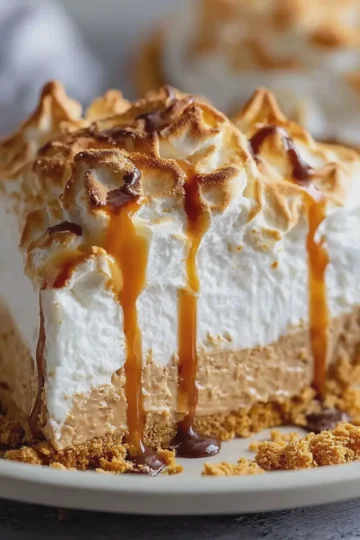No-Bake Fluffernutter Pie