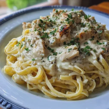 Crockpot Chicken Alfredo