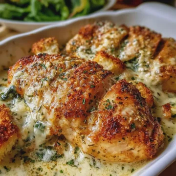 Baked Caesar Chicken