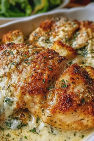 Baked Caesar Chicken