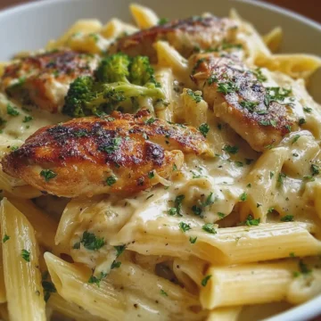 Creamy Garlic Chicken & Penne