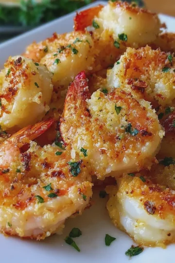 Baked Garlic Parmesan Shrimp
