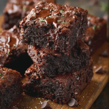 Fudgy Zucchini Brownies
