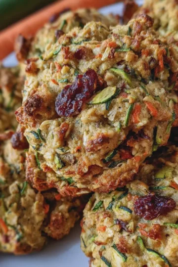 Zucchini Oatmeal Cookies
