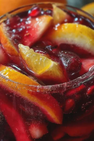 Red Sangria Spanish Fruit Punch