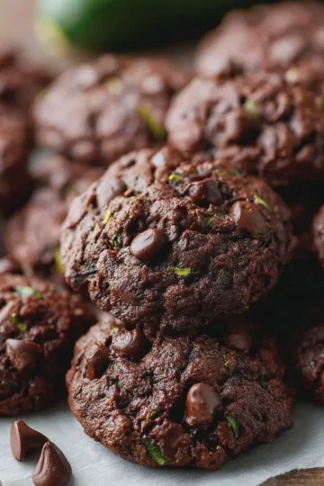 Chocolate Zucchini Cookies
