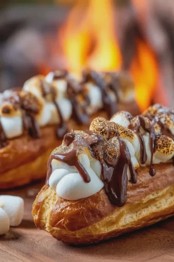 Campfire Éclairs