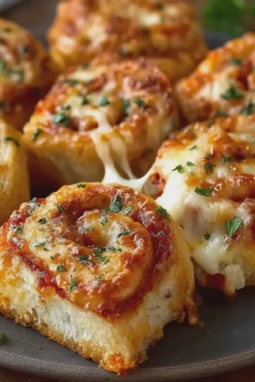 Cheesy Pizza Rolls