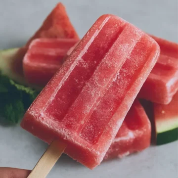 Watermelon Popsicles