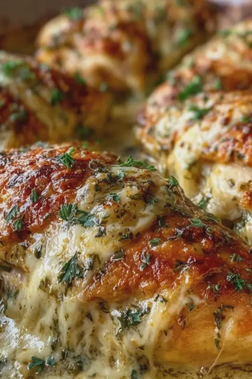 Oven Baked 3-Ingredient Chicken Parisian