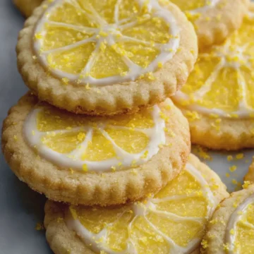 Slice & Bake Lemon Cookies
