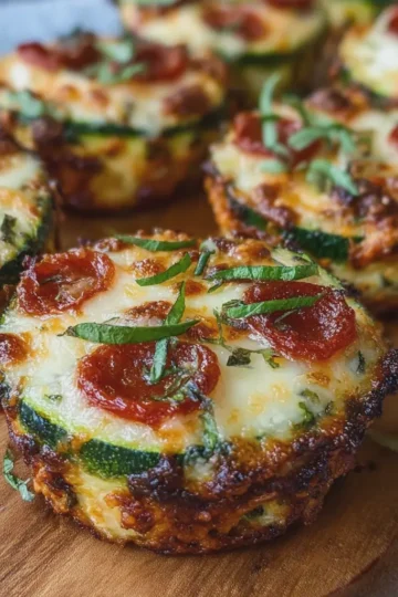 Zucchini Pizza Bites