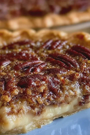 Condensed Milk Pecan Pie