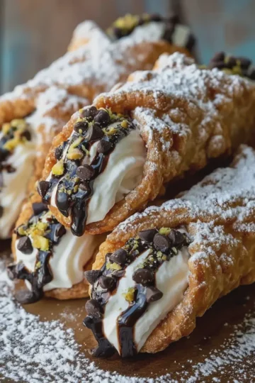 Homemade Cannoli