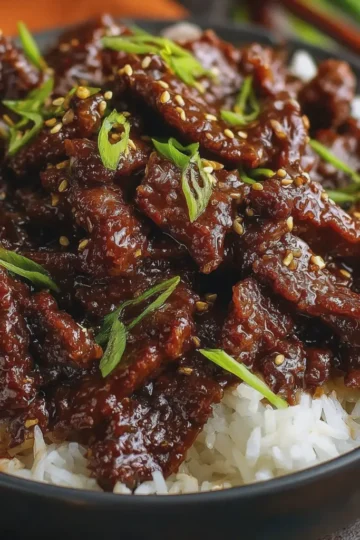 Mongolian Beef