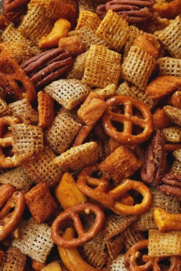 Pumpkin Spice Snack Mix (Chex Mix)