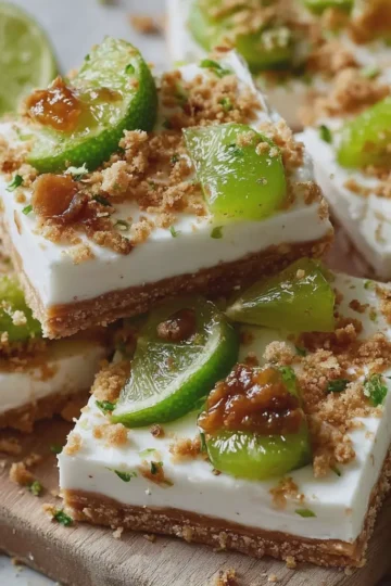 Delicious Key Lime Pie Yogurt Bark
