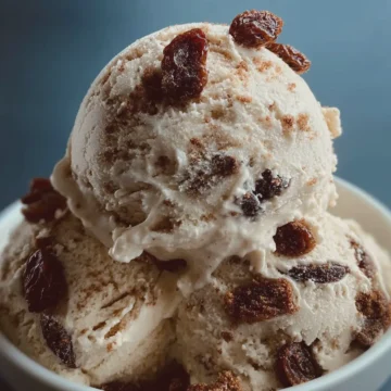 Cinnamon Raisin Frozen Yogurt