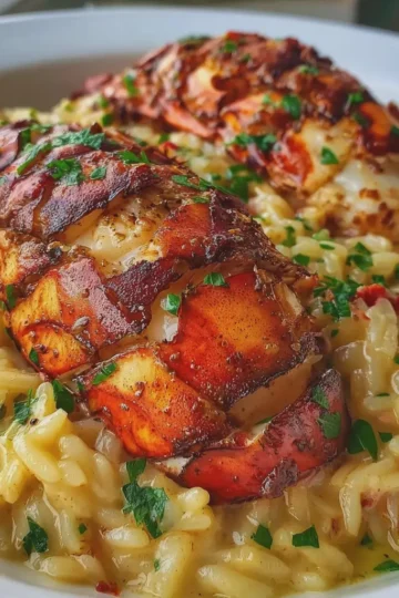 Marry Me Lobster Tail Orzo