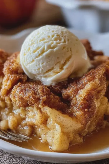 Snickerdoodle Apple Cobbler