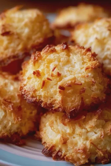Golden Coconut Cookies