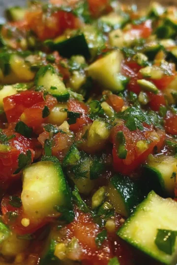 Zucchini Salsa