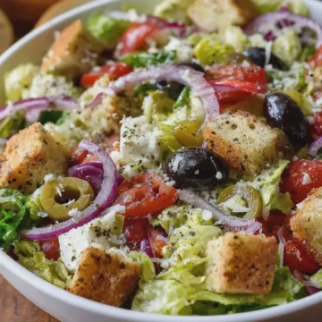 Copycat Olive Garden Salad & Dressing