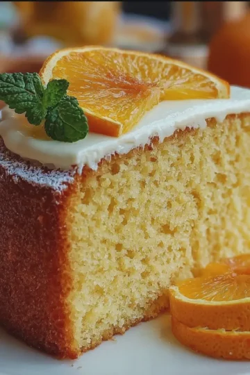 Fresh Orange Cake