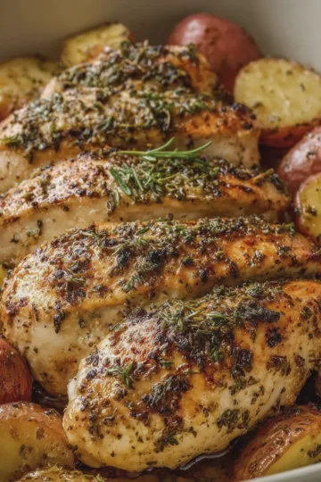 Garlic Herb Chicken and Potatoes