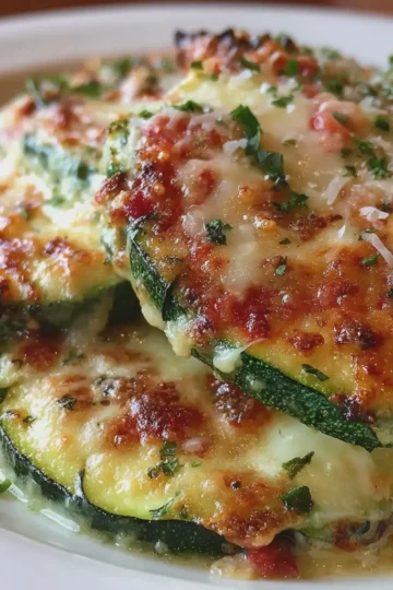 Easy Zucchini Parmesan