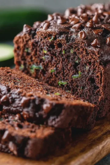 Double Chocolate Zucchini Bread