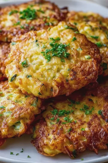 Potato Zucchini Fritters