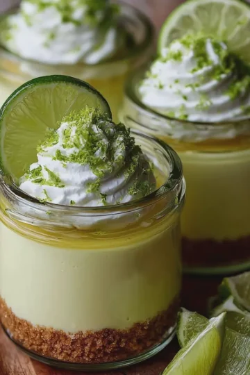 Key Lime Pie Jars