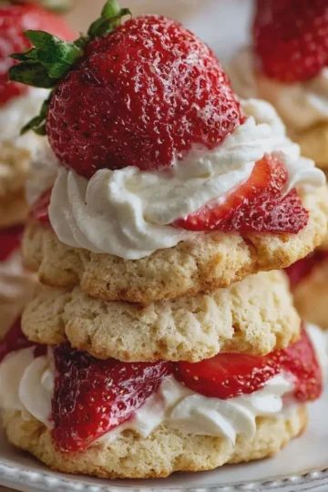 Strawberry Shortcake Cookies