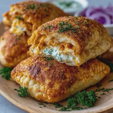 Better Than Takeout! 10-Minute Crispy Creamy Chicken Pockets