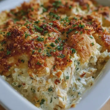 Creamy Cottage Cheese Chicken Casserole