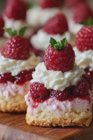 Raspberry Cream Cheese Bites