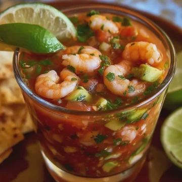 Authentic Mexican Shrimp Cocktail
