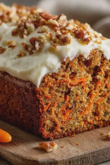 Carrot Cake Loaf