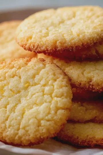 Easy 4-Ingredient Butter Cookies