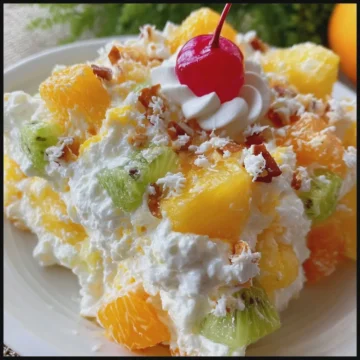 Tropical Fruit Fluff Salad