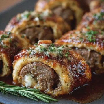 Oven Baked 5-Ingredient Church Cookbook Beef Roll Ups