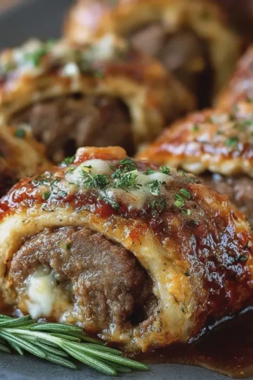 Oven Baked 5-Ingredient Church Cookbook Beef Roll Ups