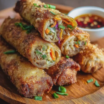 Crispy Homemade Egg Rolls