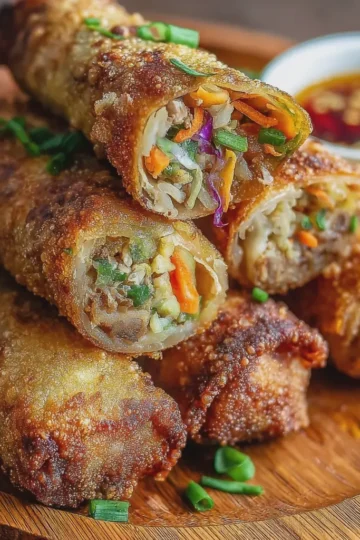 Crispy Homemade Egg Rolls