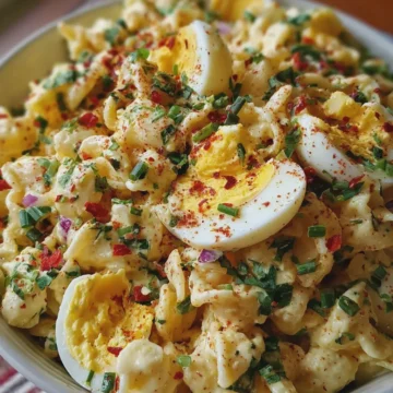 Deviled Egg Pasta Salad