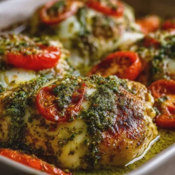 Pesto Chicken Bake