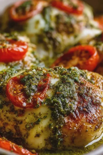 Pesto Chicken Bake